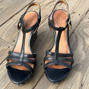 Clarks Artisan Wedge Sandals